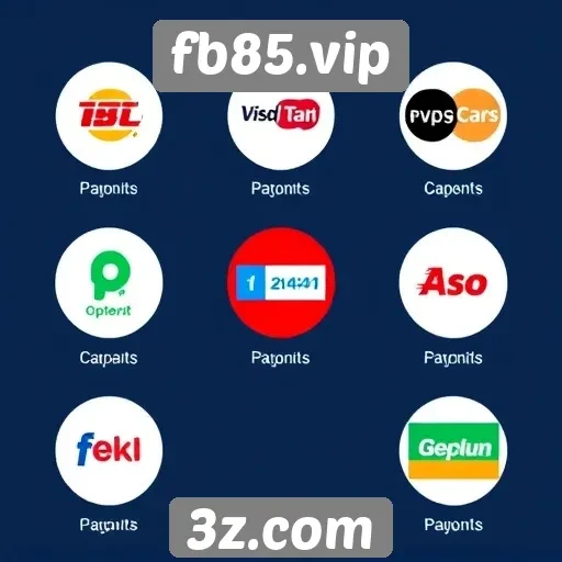 Tipos de métodos de pagamento aceitos no fb85.vip